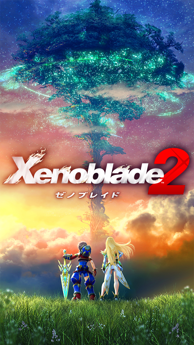 my.nintendo.com/Wallpaper - Xenoblade Chronicles 2 - Main Visual (Hikaru) - Japan Exclusive/wallpaper_HACP_ADEN_JPillu03_640x1136.jpg